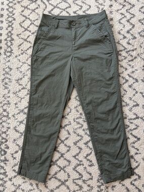 Women's Eddie Bauer Straight Leg Jeans in Olive
